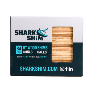 8" Wood Shims – Contractor Pack
