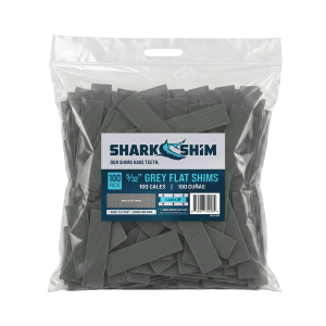 5∕32” Grey Flat Shims Bag
