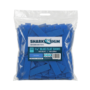 3∕16” Blue Flat Shims Bag