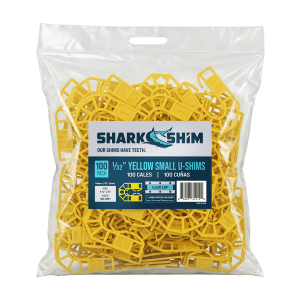 1∕32” Yellow Small U-Shims Bag