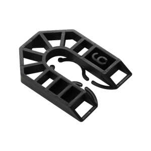 1∕4” Black Small U-Shims Clamshell