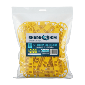 1∕32” Yellow Standard U-Shims Bag