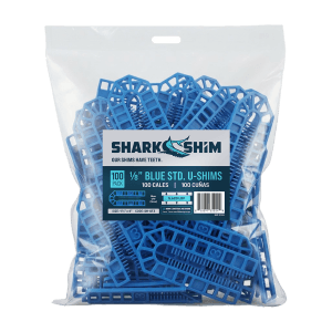 1∕8” Blue Standard U-Shims Bag