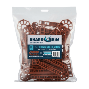 3∕16” Brown Standard U-Shims Bag